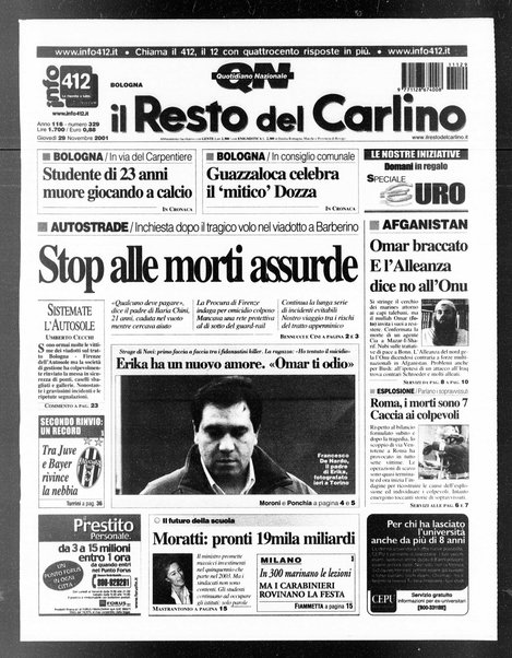 Il Resto del Carlino : giornale dell'Emilia